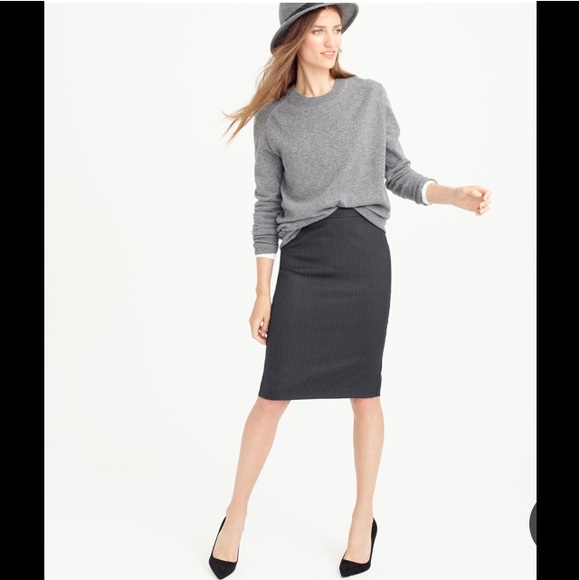 J. Crew Dresses & Skirts - J. Crew gray Wool Pencil Skirt